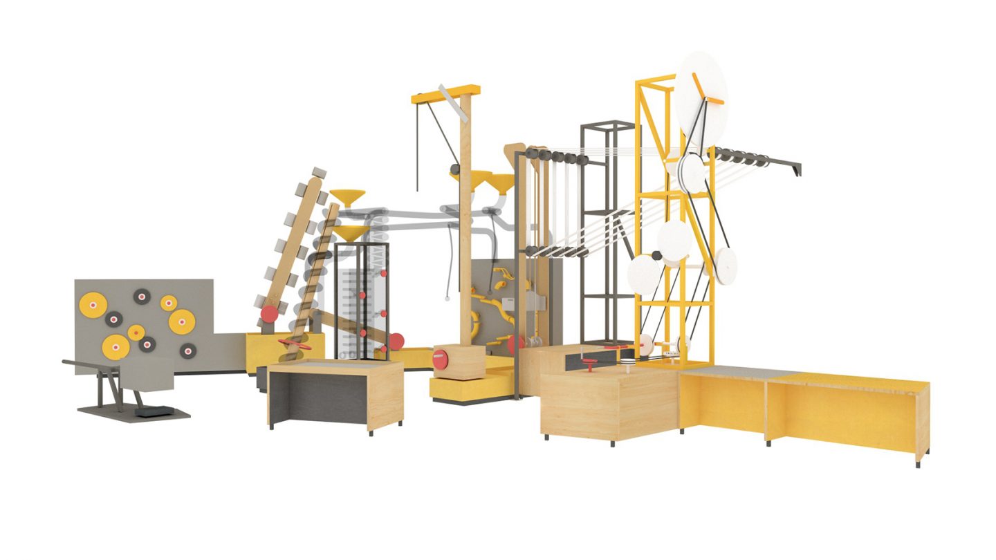 Exp Konstruiert Exponatelandschaft