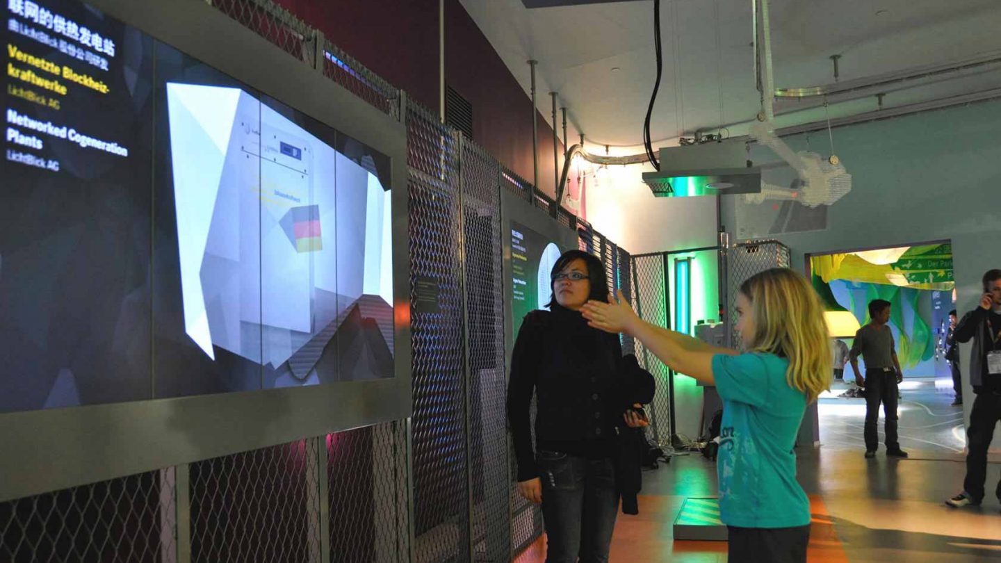 Milla Expo Exponat Gestensteuerung 08